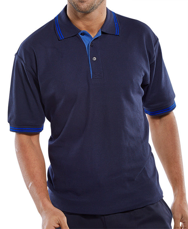 CLICK TWO TONE POLO SHIRT