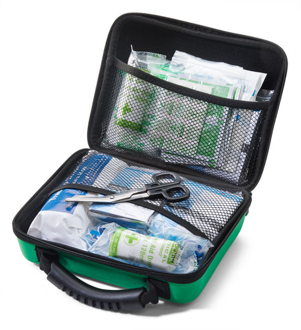 BS8599-2 LARGE TRAVEL FIRST AID KIT IN MEDIUM FEVA CASE