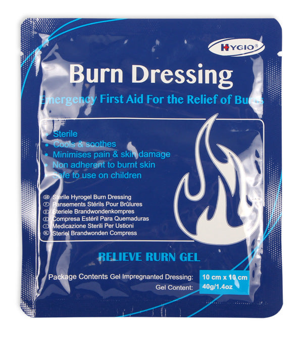 HYDROGEL BURNS DRESSING 10X10CM