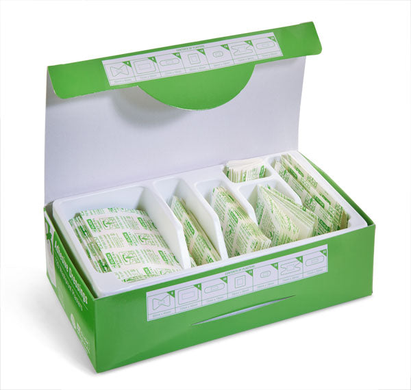 WATERPROOF PLASTERS ASSORTED BOX 120