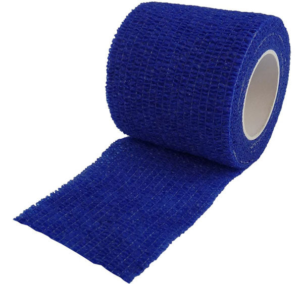 COHESIVE BANDAGE 10CM X 4.5M BLUE