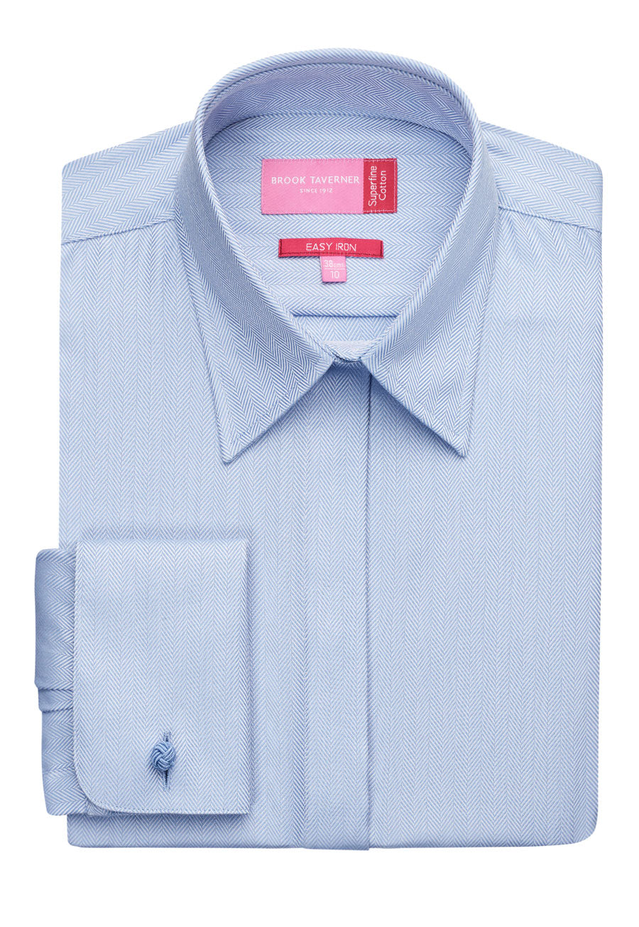 Villeta Blouse Cotton Herringbone