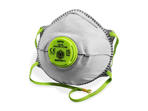 P2 VALVED CHARCOAL MASK