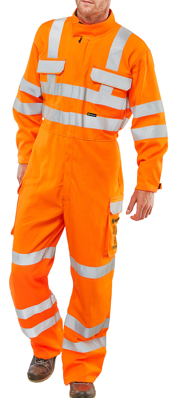 ORANGE ARC COMPLIANT RIS COVERALL