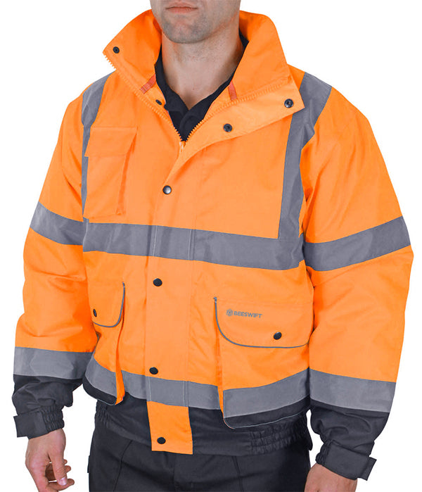 TWO TONE CONSTRUCTOR BOMBER JACKET