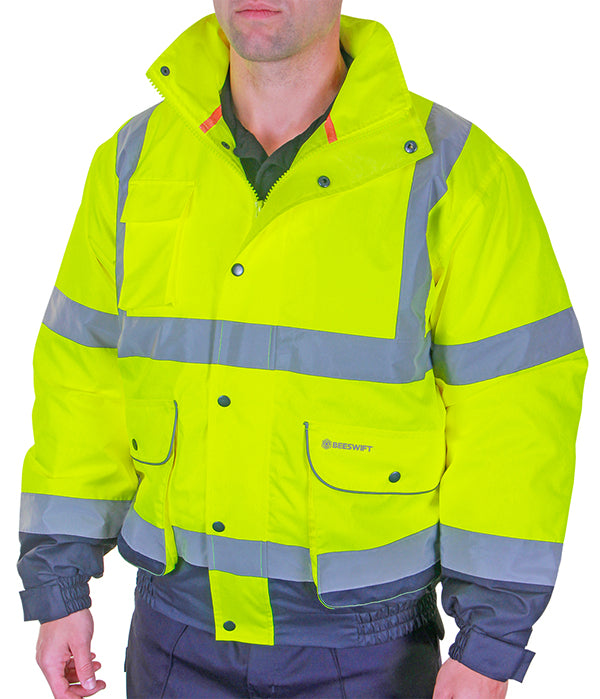 TWO TONE CONSTRUCTOR BOMBER JACKET
