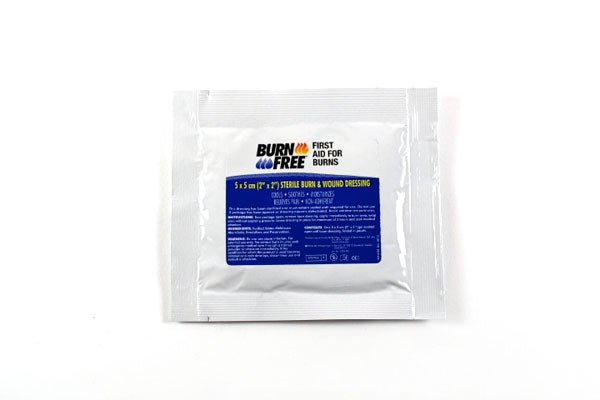 BURN FREE BURNS DRESSING 5 X 5CM