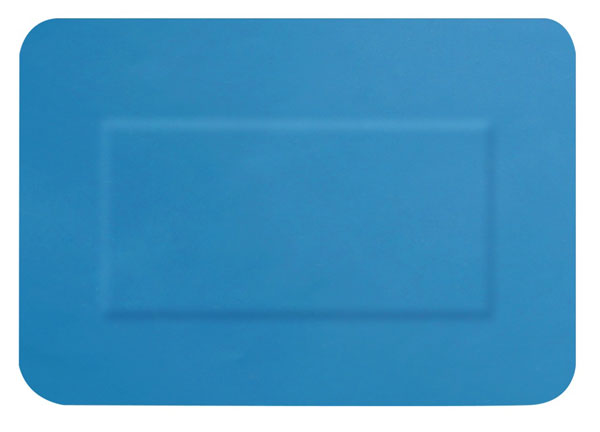 BLUE DETECTABLE PLASTERS 20 ASSORTED