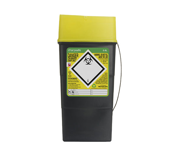 SHARPS BIN 0.6LTR