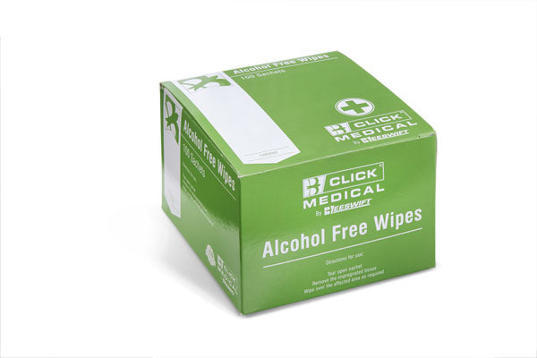 ALCOHOL FREE WIPES 100