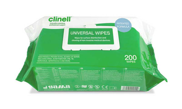 CLINELL UNIVERSAL WIPES