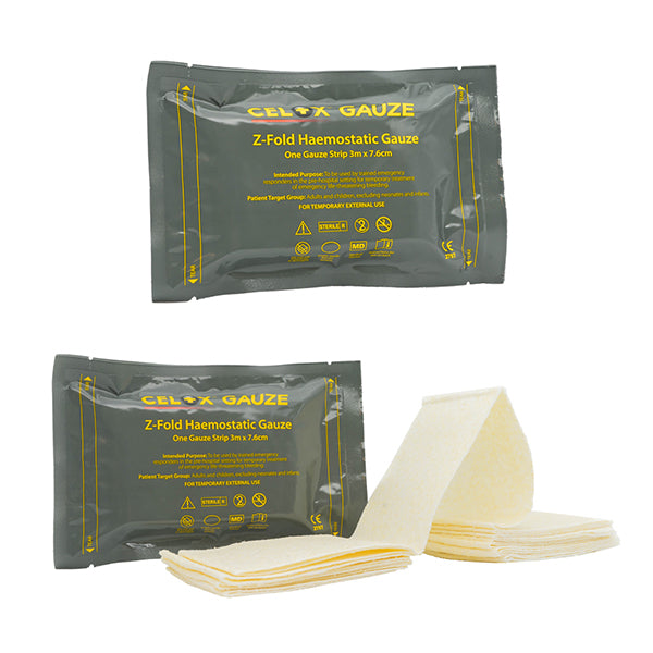 CELOX HAEMOSTATIC GAUZE ROLL 56G