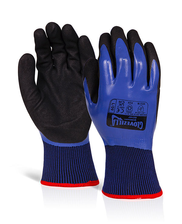 GLOVEZILLA WATERPROOF THERMAL NITRILE GLOVE