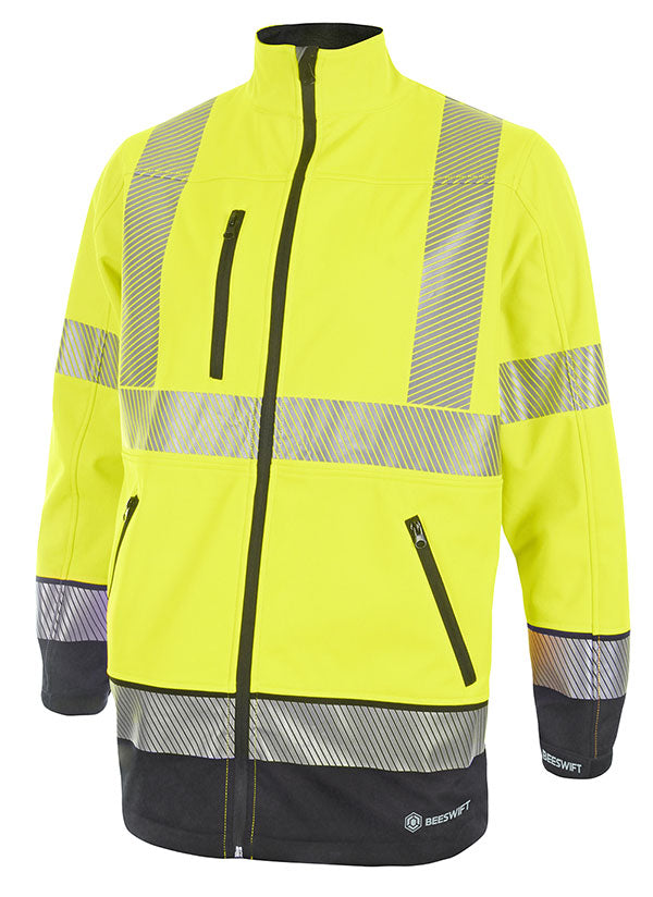 HIVIS TWO TONE SOFTSHELL