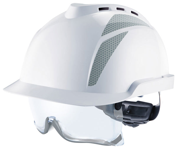 V-GARD 930 VENTED HELMET C/W INTEGRATED SPEC