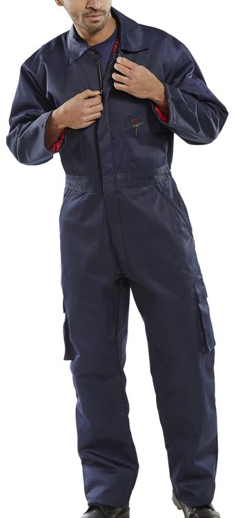 CLICK QUILTED BOILERSUIT