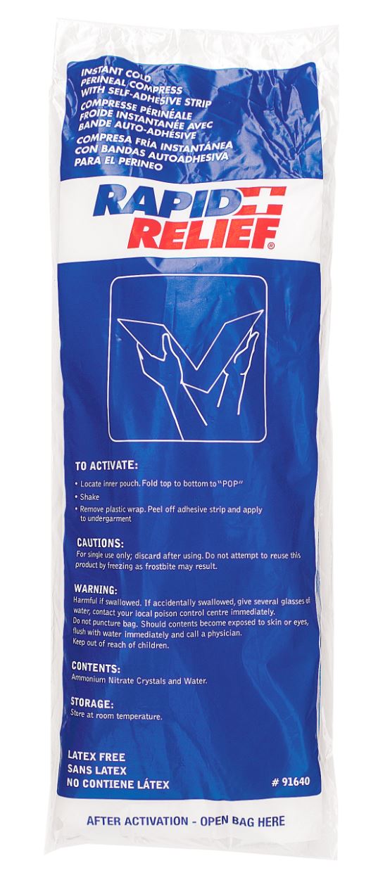 INSTANT COLD PERINEAL COMPRESS 5"X 15"