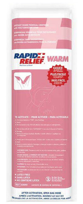 INSTANT WARM PERINEAL COMPRESS 5"X 16"