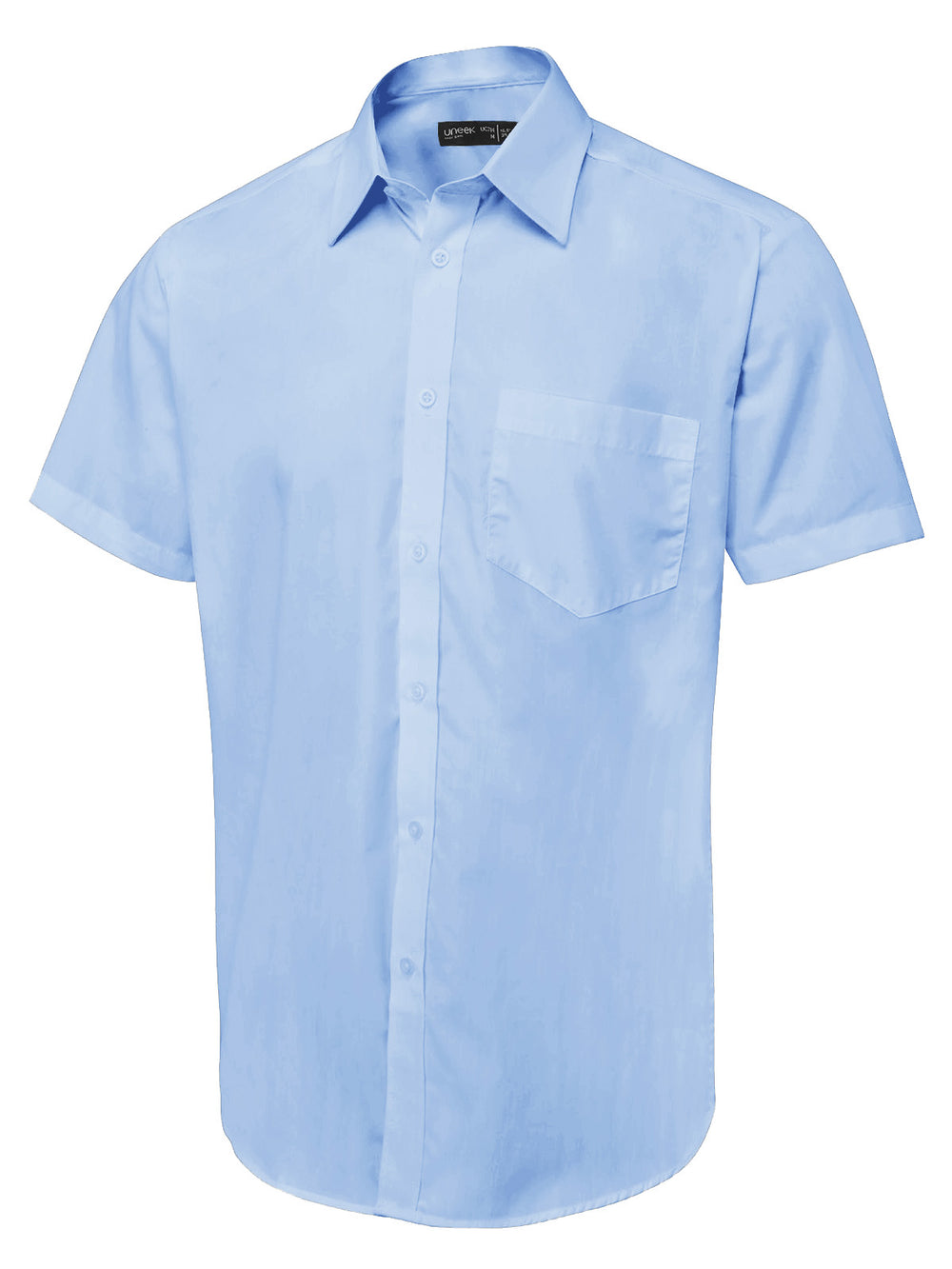 Mens Short Sleeve Poplin Shirt